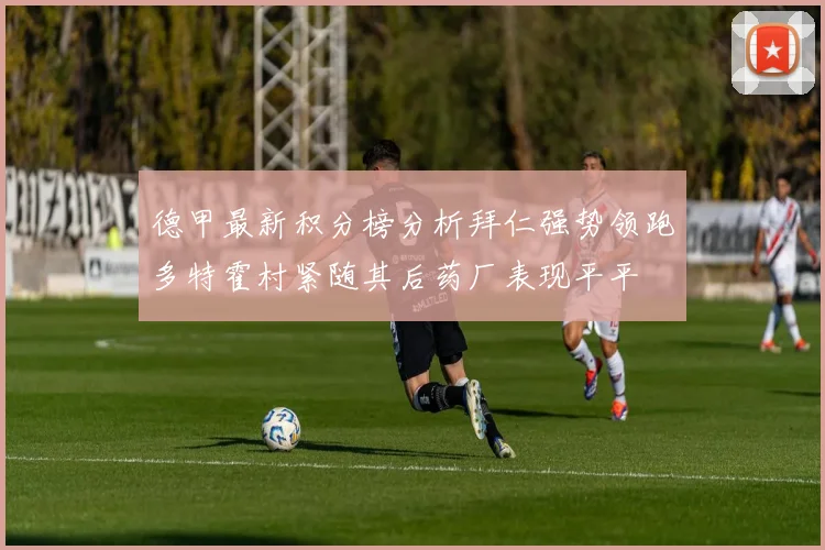 德甲最新积分榜分析拜仁强势领跑多特霍村紧随其后药厂表现平平